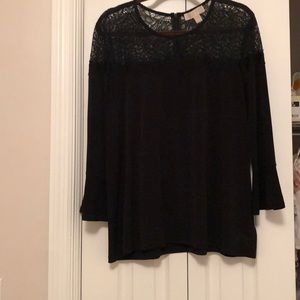 Michael Kors women’s black blouse